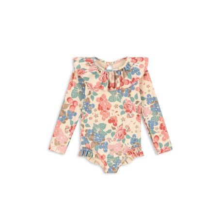 Manuca Long-sleeved swimsuit - Bloomiegrape