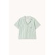 Emerald stripes shirt