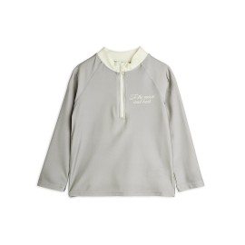 To the moon long-sleeved swim top