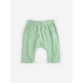 Green Stripes Terry harem pants