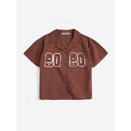 Bobo Choses shirt - brown
