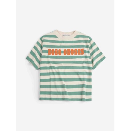 Bobo Choses modern striped T-shirt
