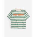 Bobo Choses modern striped T-shirt