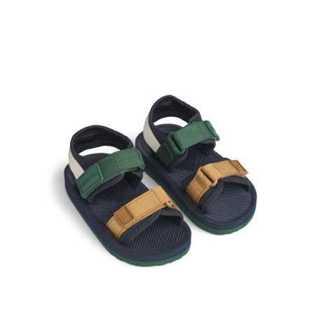 Monty sandals - Classic navy multi