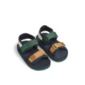 Monty sandals - Classic navy multi