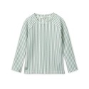 Noah Seersucker swim tee - peppermint sandy