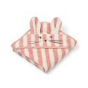 Albert Hooded Baby Towel - Coral blush