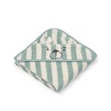Albert Hooded Baby Towel - Peppermint