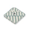 Albert Hooded Baby Towel - Peppermint