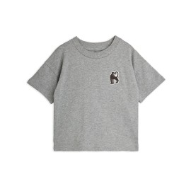 Panther tee - grey patch