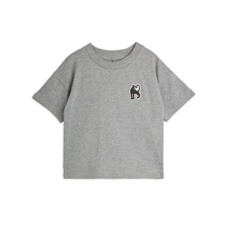 Panther tee - grey patch