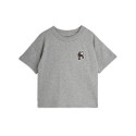 Panther tee - grey patch