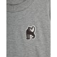 Panther tee - grey patch