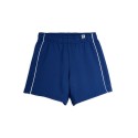 Plain piping shorts - blue