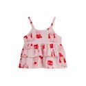 Minibabies Woven Frill Tank Top