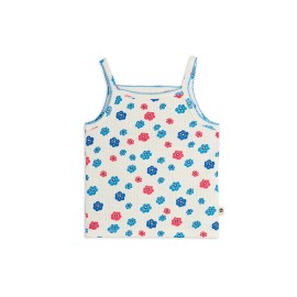Flowers Pointelle Tank Top