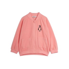 Penguin microfleece jacket - pink