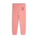 Penguin microfleece trousers - pink