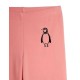 Penguin microfleece trousers - pink