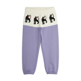 Panther panel sweatspants - purple