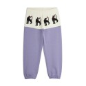 Panther panel sweatspants - purple
