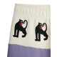 Panther panel sweatspants - purple