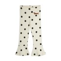 Dots dog flared trousers