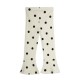 Dots dog flared trousers