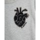 Heart application tee