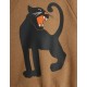 Panther sweatshirt - brown