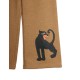 Panther sweatspants - brown