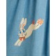 Denim rabbit Dress