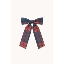 Check scrunchies - red