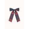 Check scrunchies - red