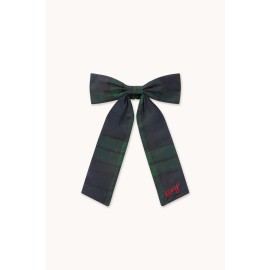 Check scrunchies - green
