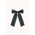 Check scrunchies - green