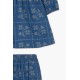 Dots Flowers baby set