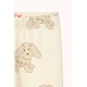Dogs baby leggings- vanilla