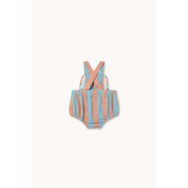 Blue - pink stripes baby body