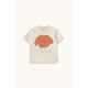Curly dog tee