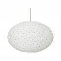 Ellipse lamp - Navy dots