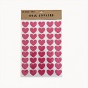 Wall sticker - pink hearts