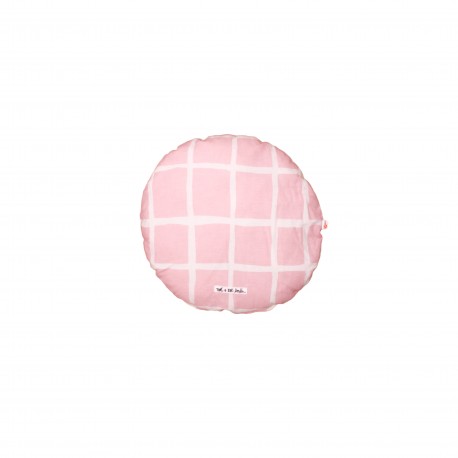 Circle Pillow rose grid