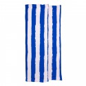 Playmat rectangular blue stripes