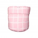 Storage basket M rose grid