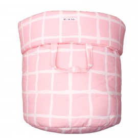 Storage basket L rose grid