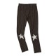 Star leggings - khaki