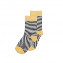 Socks- Striped/ocher