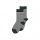 Socks- Striped/emerald