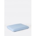 Hush fitted changing mat cover - light blue